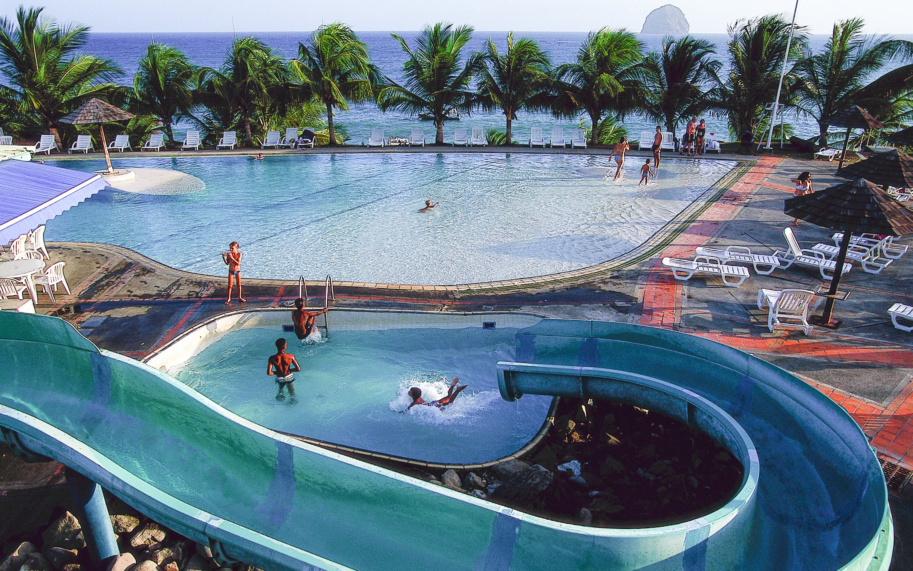 Piscine du MarineHotel avec bassins enfants